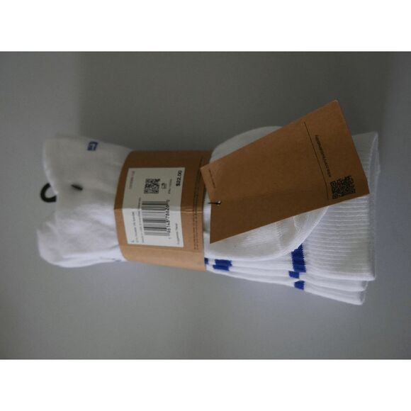 Men's Nike 3-Pack Everyday Essential Striped Crew Socks 8-12 - Picture 4 of 4